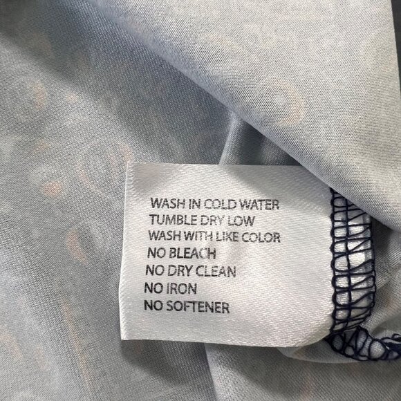 Rhoback The C'Ville Paramount Performance Polo Shirt in Admiral Navy Size Large - Picture 8 of 11